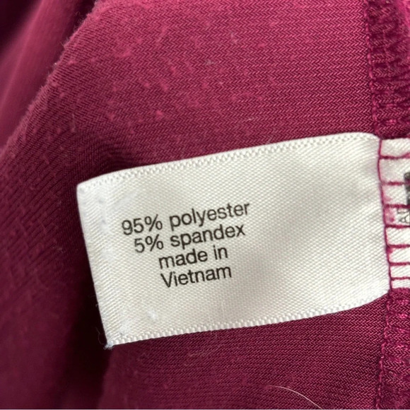 Lane Bryant Simply Chic Collection Goddess Maxi dress size 18/20 Wine Red - Picture 8 of 9